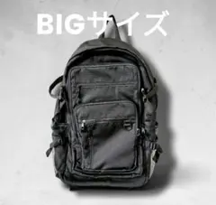 圧倒的収納力★多機能 リュック バックパック ポケット多数 ブラック 通勤 通学のサムネイル