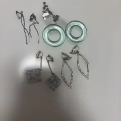 フープ＆スタッドイヤリングセット