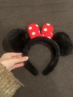 ミニーマウス耳カチューシャ