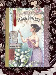 ハンドメイド☆ジャンクジャーナル雑記帳(お花の妖精) 装飾　現品限り！