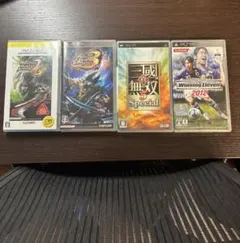 PSP ゲームソフト 4本セット