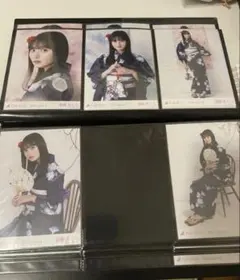 遠藤さくら　浴衣生写真　５種