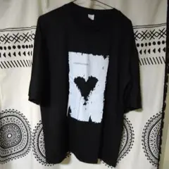 ハートプリントＴシャツ