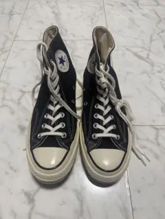 希少 2017年製 廃盤旧パッチ チャックテイラーct70 ブラック 26cm