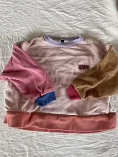 マーキーズ　長袖カットソー カラーブロック 100cm