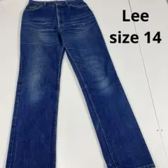 90's オールド Lee ハイウエストデニムパンツ　古着女子　USA
