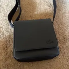 Lacoste ブラック ショルダーバッグ値下げ可能‼️