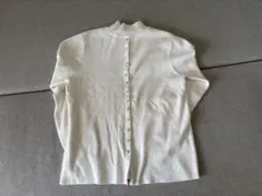 【希少】Te chichi TERRASSE テチチテラス　パール　ニット　白