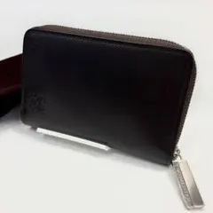 未使用　ココマイスター カードケース　ラウンドジップ カヴァレオ　コードバン