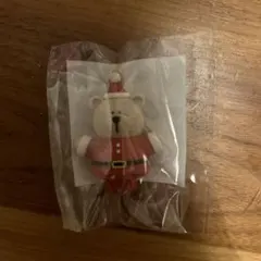 ホリデー2023リユーザブルカップ専用ドリンクホールキャップ　ベアリスタサンタ