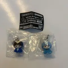 銀魂めじるしアクセサリー 2 銀時、新八セット