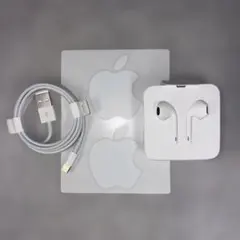 iPhone付属品イヤホン、ライトニングケーブル、Apple正規品