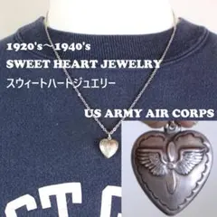 40s　スウィートハートジュエリー　WW2　古着に　USAAF　 米軍　navy