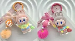 labubuラブブキーホルダー 超お得2点セット
