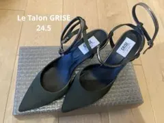 Le Talon GRISEポインテッドトゥサンダル
