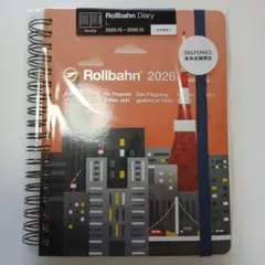 Rollbahn 2026 ダイアリー Lサイズ 10月始まり