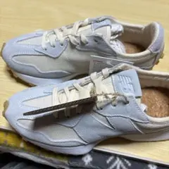 New Balance スニーカー ライトブルー/ベージュ