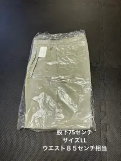 11 ベージュ ワークパンツ サイズ　長ズボン