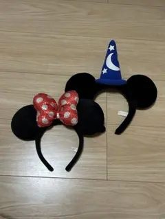 ミニーマウス＆ミッキーマウス カチューシャセット