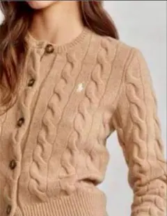 Polo Ralph Laurenケーブルニットカーディガン　ラルフローレン