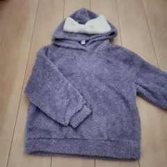 SHEIN パープルボアパーカー 10Y