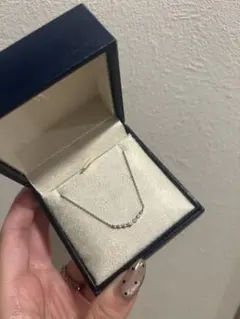 ヴァンドーム青山　プラチナネックレス　0.17ct