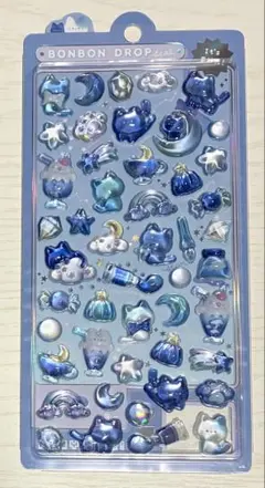 【 国内正規品 】　ボンボンドロップシール　よるねこ　オリジナル　クーリア