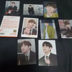 BTS 公式　テテ　テヒョン　V PTD　ミニフォト　ケースつき