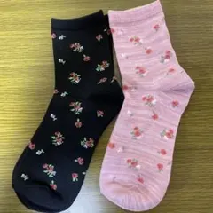 お得セット♡5点目100円♡新作♡新品♡花柄♡レディース靴下セット