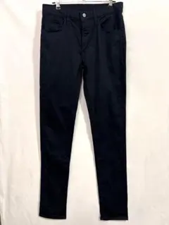 ユニクロ ウルトラストレッチ スキニーフィット カラーパンツ S 濃紺