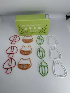 【ジブリ】となりのトトロ （クリップ12個入り、ステッカー付）