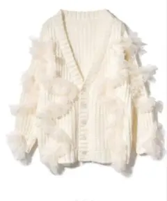 ノートルエモア NOTREemor plume nuance cardigan