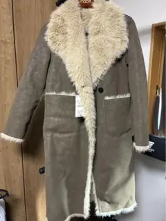 ZARA ブラウン ロングコート