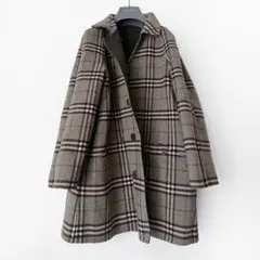 K1225 Burberrys バーバリー ノバチェック リバーシブルコート K1225 Burberrys バーバリー ノバチェック リバーシブルコート スマホ