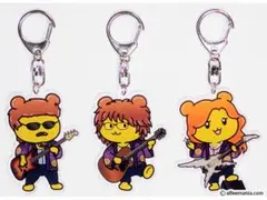 THE ALFEE 展 秩父バージョン ポテくまくん キーホルダー 3種セット