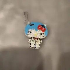 Hello Kitty Ayanami Rei キーホルダー ミラー付き