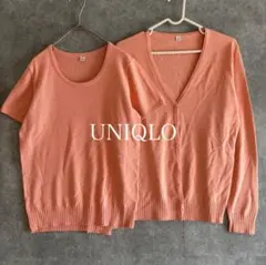 UNIQLO｜ユニクロ｜Tシャツ カーディガン 2点セット アンサンブル