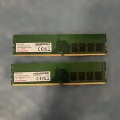 ②ADATA PC4-3200 DDR4メモリ 16GB（8GB×2 - メルカリ