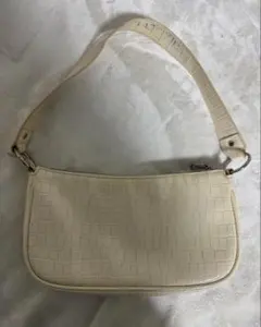 H&M エイチアンドエム　ハンドバック　ホワイト　白