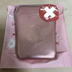 スタバ　桜　ポーチ