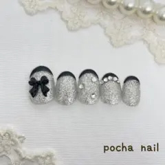 ネイルチップ ゴールド