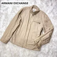 アルマーニエクスチェンジ L ジップブルゾン ジップジャケット ベージュ メンズのサムネイル