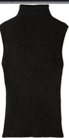 SNIDEL ブラック ノースリーブニット