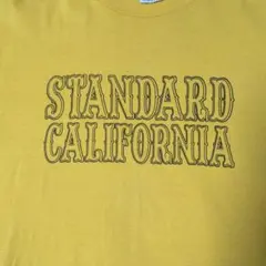 2026年最新】STANDARD CALIFORNIA カラー：イエロー系 メンズ Tシャツ