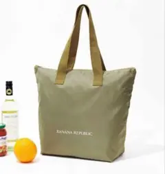 開封発送【素敵なあの人付録】BANANA REPUBLIC 撥水加工大容量バッグ