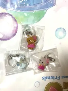 ハローキティ めじるしアクセサリー 天使 日焼け お花キティ