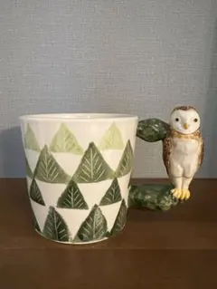 シュガーポッポ　マグカップSugarPoppoフクロウ