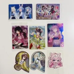 ホロライブ　まとめ売り　ウエハース　カードダス　チョコクランチ　ハートステッカー