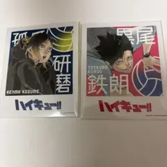 ハイキュー!! 黒尾、孤爪　ステッカーセット