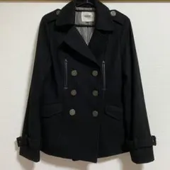 OZOC ヴィンテージボタンPコート